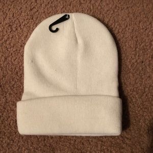 White plain toboggan, brand new